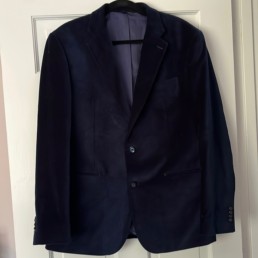 Neiman Marcus Velvet Blazer - Size Large